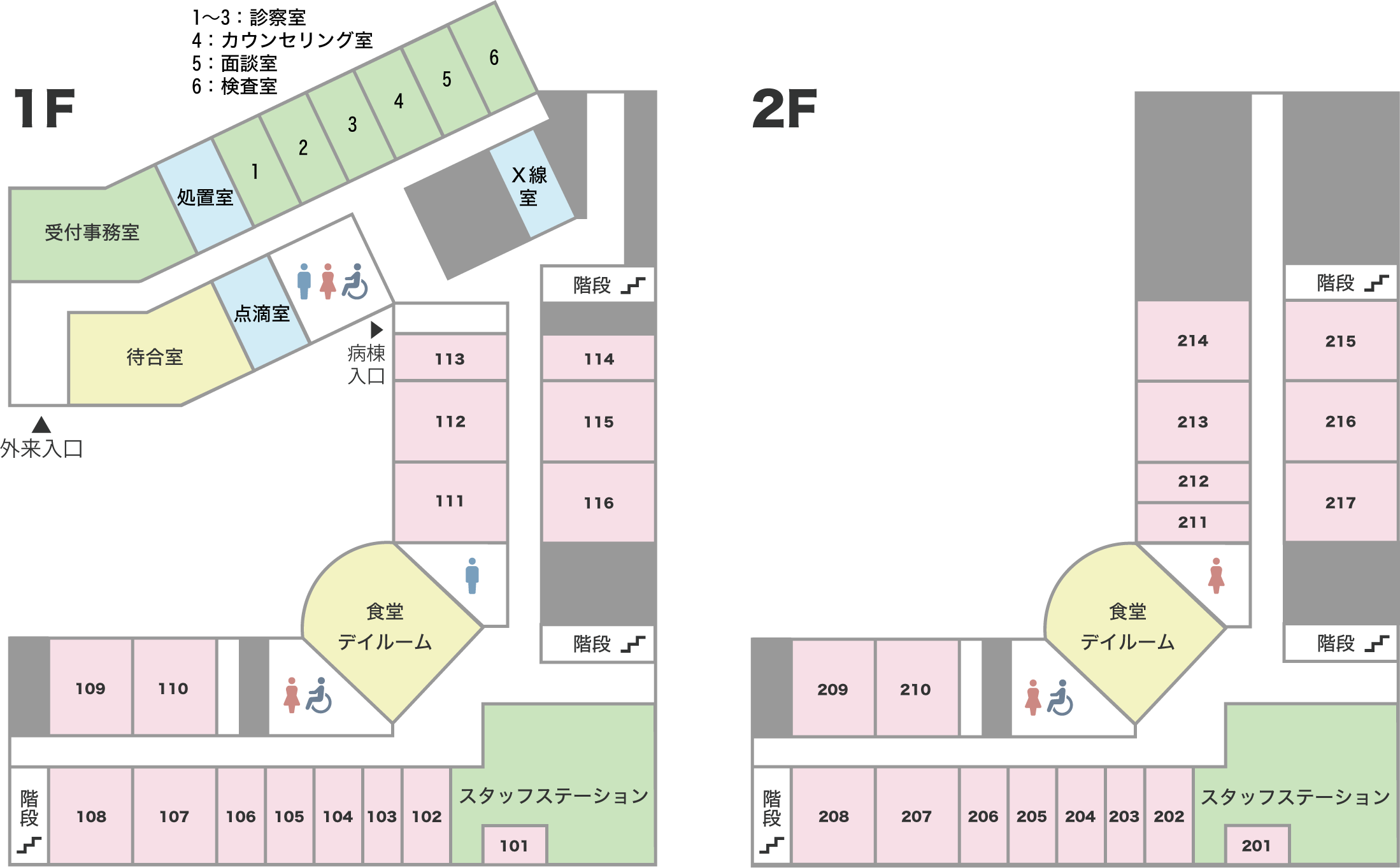 院内平面図